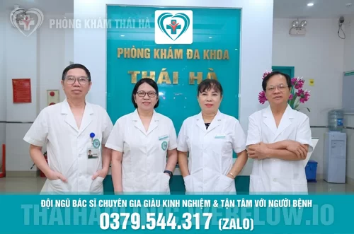 Đội ngũ bác sĩ chuyên khoa của Phòng Khám Thái Hà