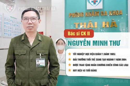 Trình độ học vấn của bacs sĩ Nguyễn Minh Thư
