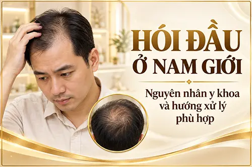 Nguyên nhân và hướng xử lý hói đầu ở nam giới