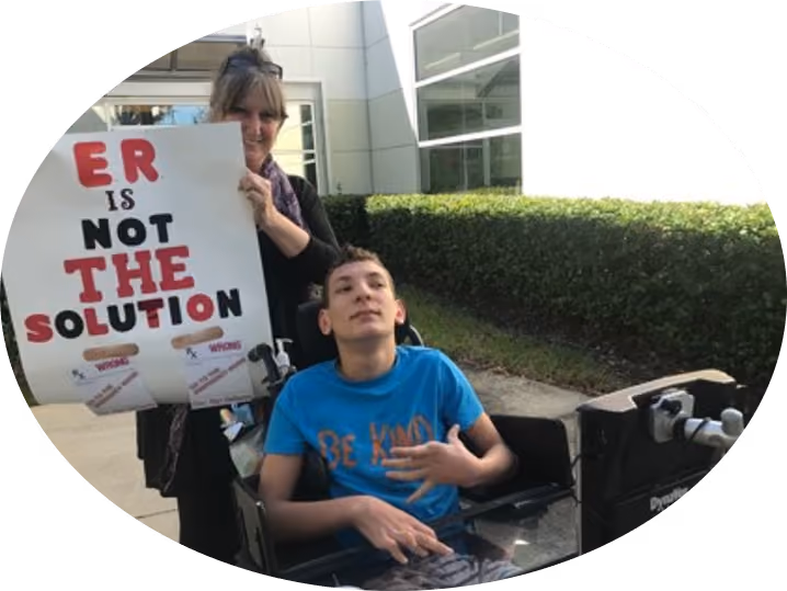 Medicaid expansion would help a mom stay healthy to continue caring for her son with disabilities