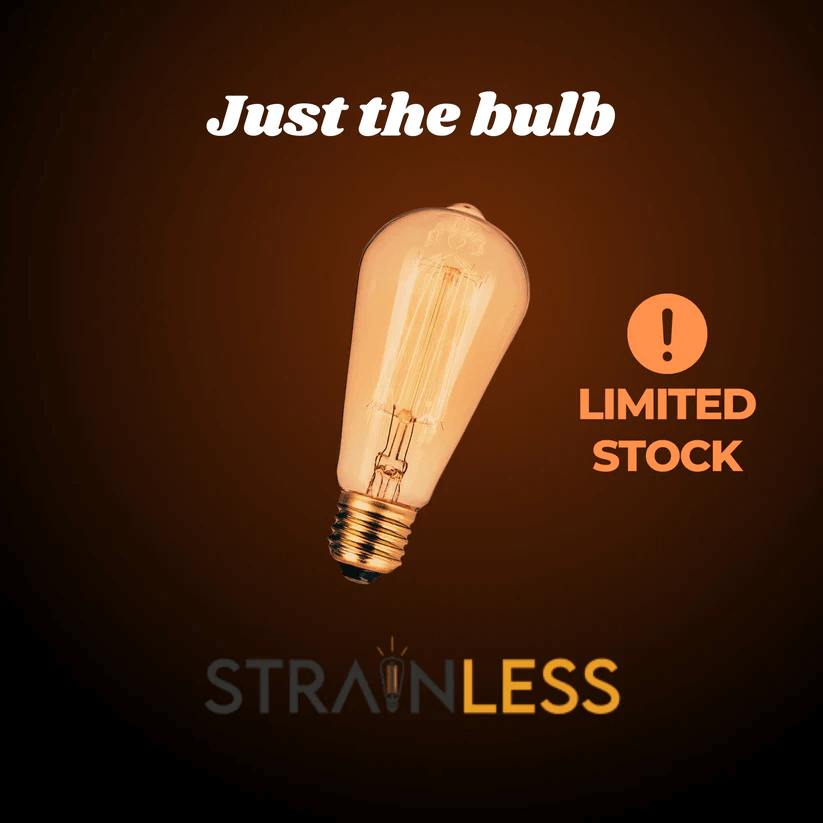 Strainless Incandescent Bulb