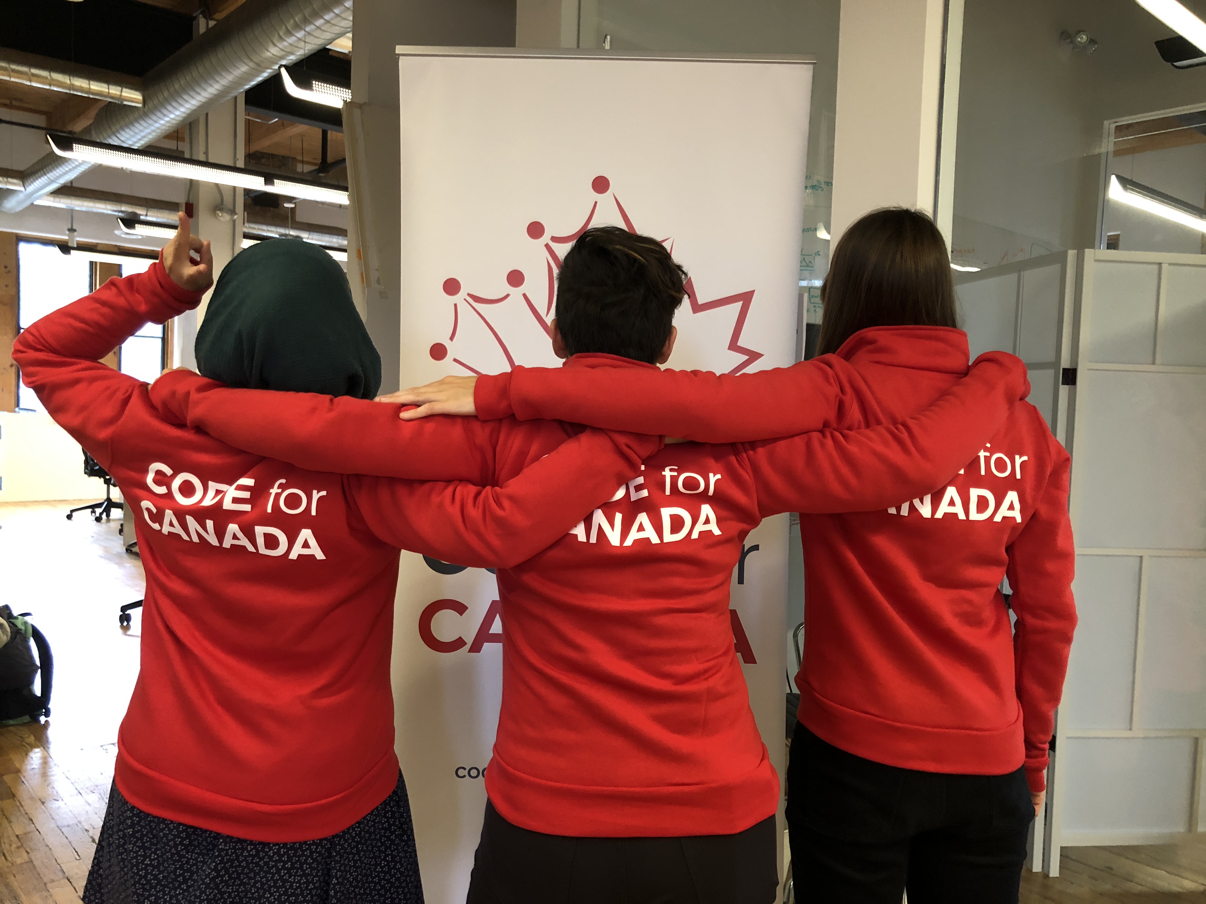 My code for canada team arm in arm before our project.