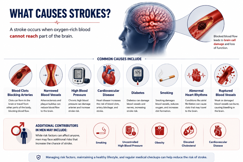 Stroke - Symptoms and causes