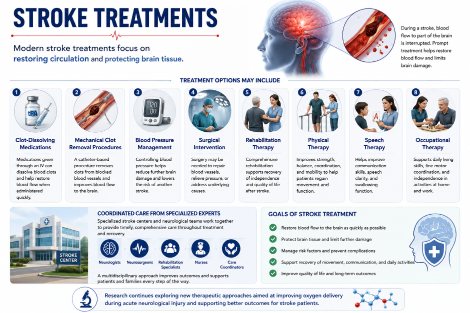 Treatment for a stroke