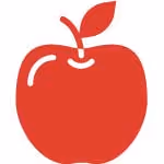 icon of an apple