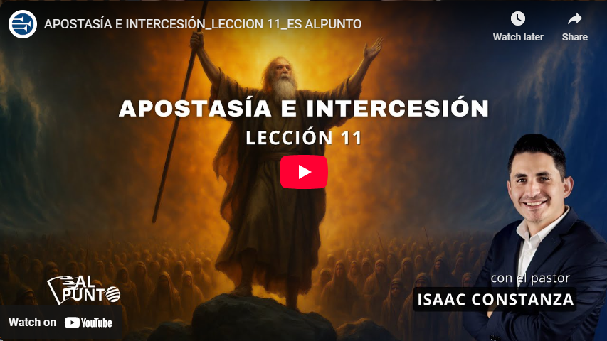 APOSTASIA E INTERCESION