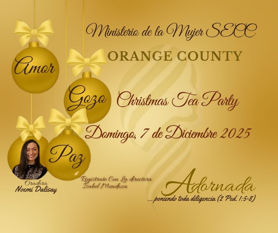 Christmas Tea Party - Ministerio de la Mujer SECC