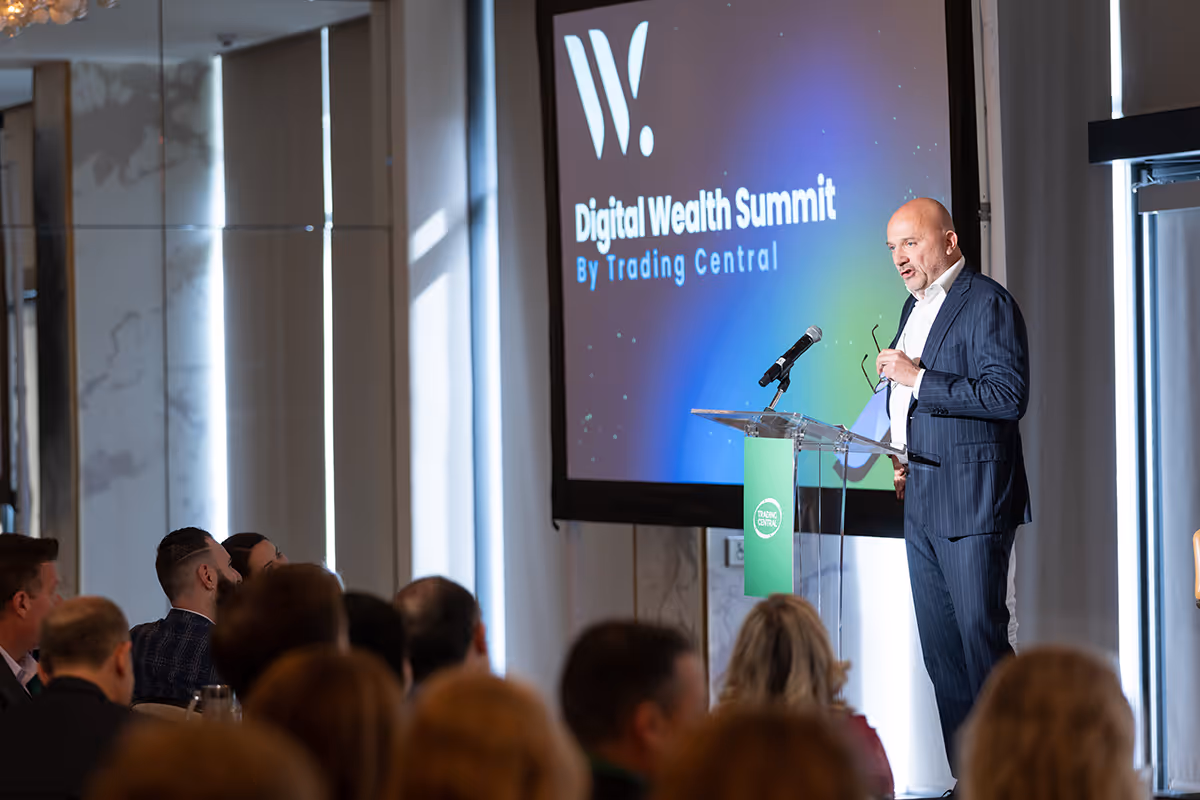 TC CEO speaking at Digital Wealth Summit 2023