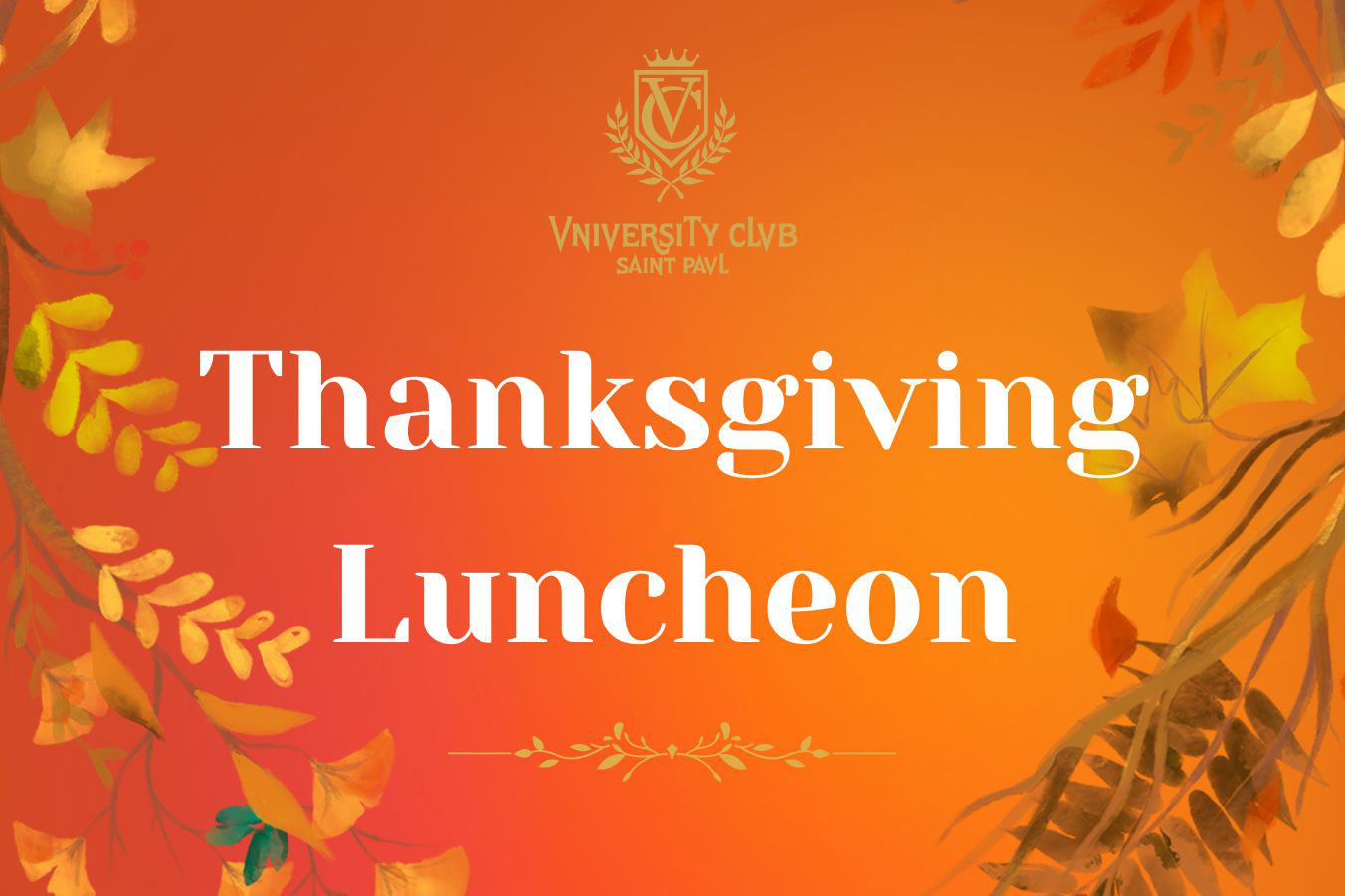 Thanksgiving Luncheon