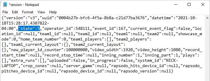 Session File - State 5