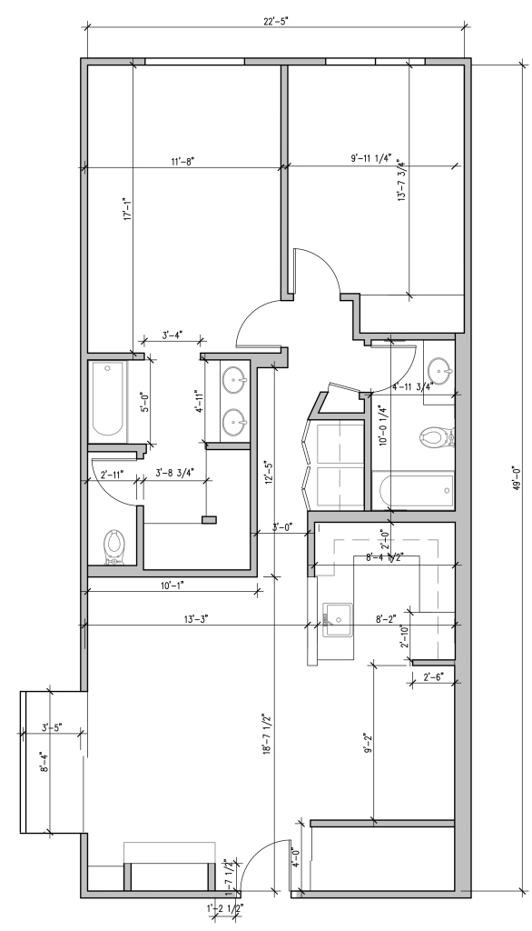 Translating our survey information to AutoCAD