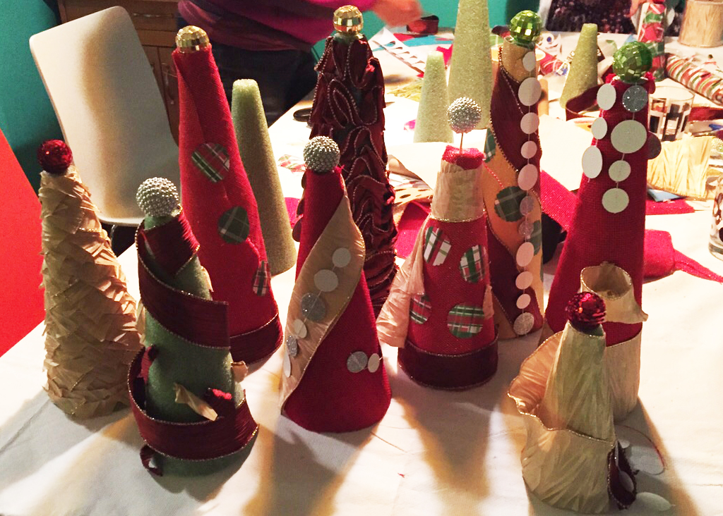 Our completed masterpieces!