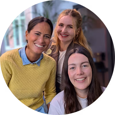 Das HR Team - Jamie, Joline & Sara