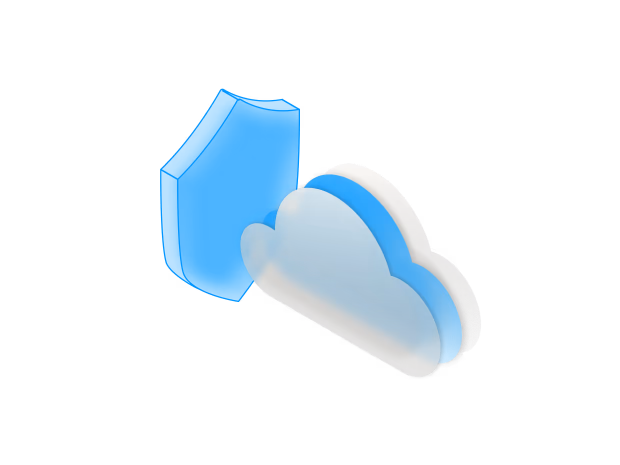 Sicherheit in der Cloud Icon