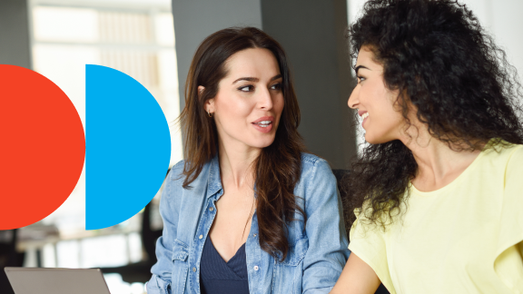 Employees in a mentor buddy program