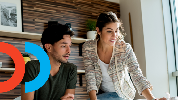 Employees measuring onboarding success