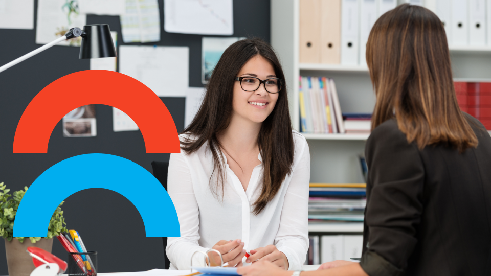 Employees building an employee onboarding journey map