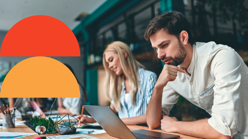 Employees creating an onboarding checklist