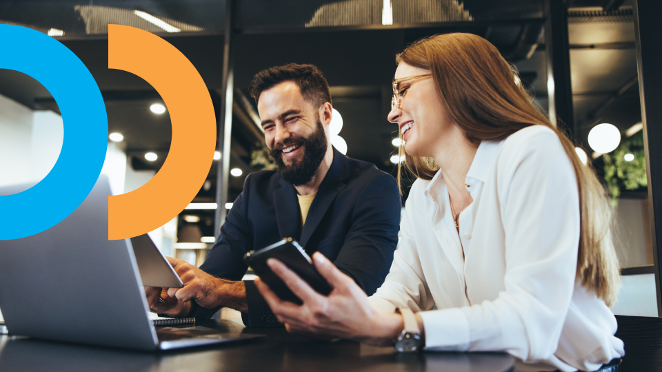 Employees participating in a successful onboarding program