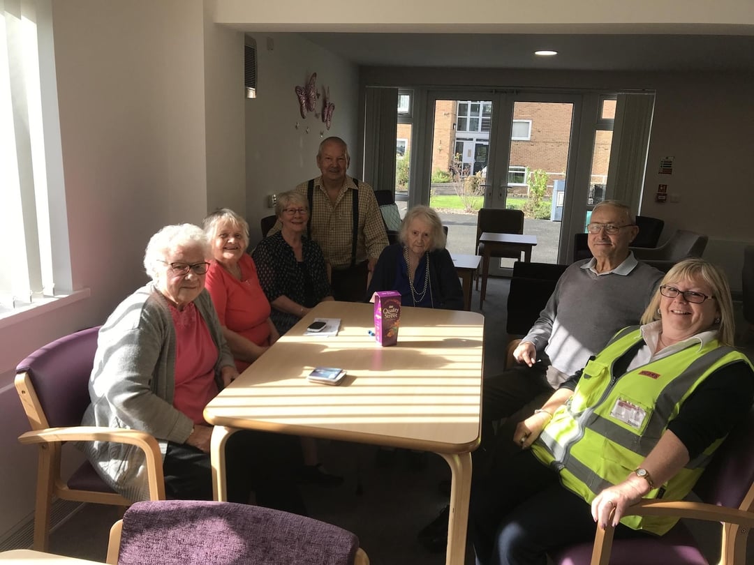 Union Court in Otley, one of several sheltered housing schemes run by Leeds City Council scheme has been given a new lease of life.