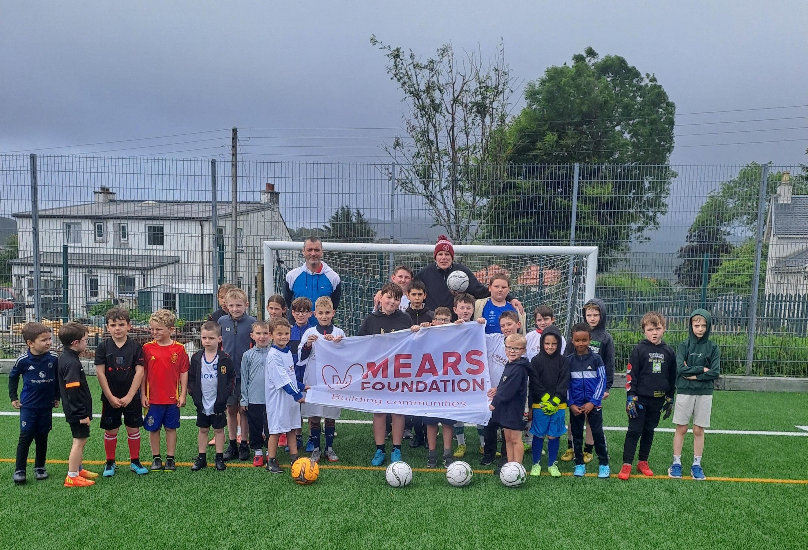 Two grassroots football clubs in the Scottish Highlands have secured vital funding to support their work in the community, thanks to the Mears Foundation and local teams from Mears Facilities Management.