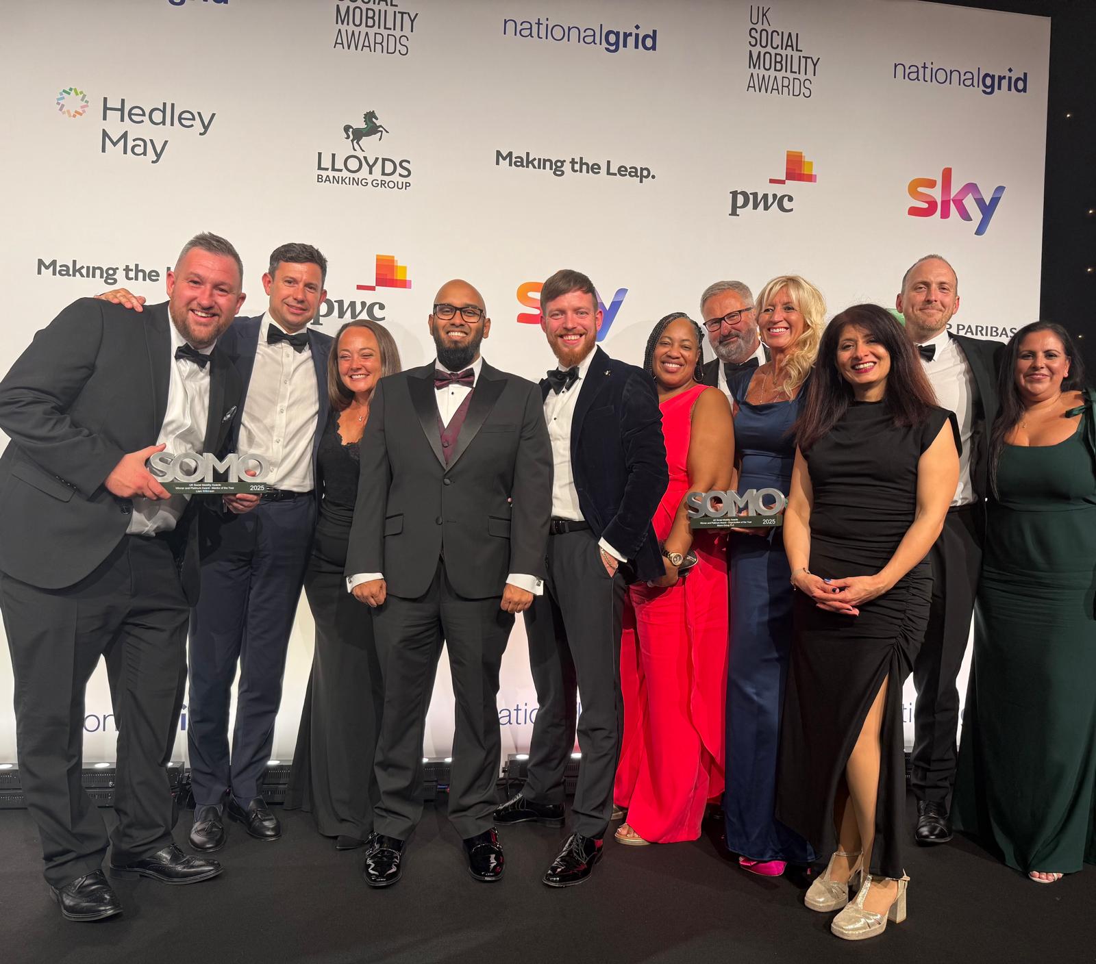 Mears Group recognised as Organisation of the Year at the UK Social Mobility Awards 2025