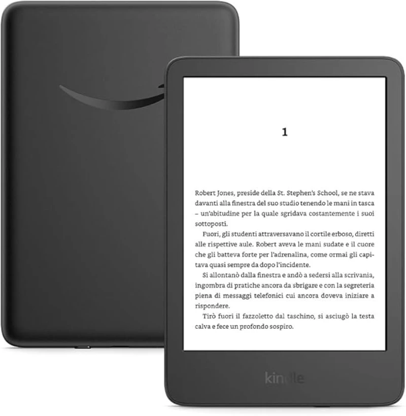 Amazon Kindle 16 GB eReader con schermo antiriflesso per una lettura chiara e confortevole