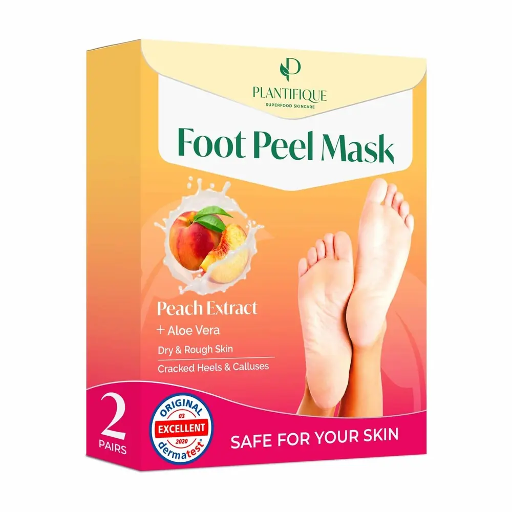 Plantifique Foot Peel Mask maschera piedi esfoliante alla pesca