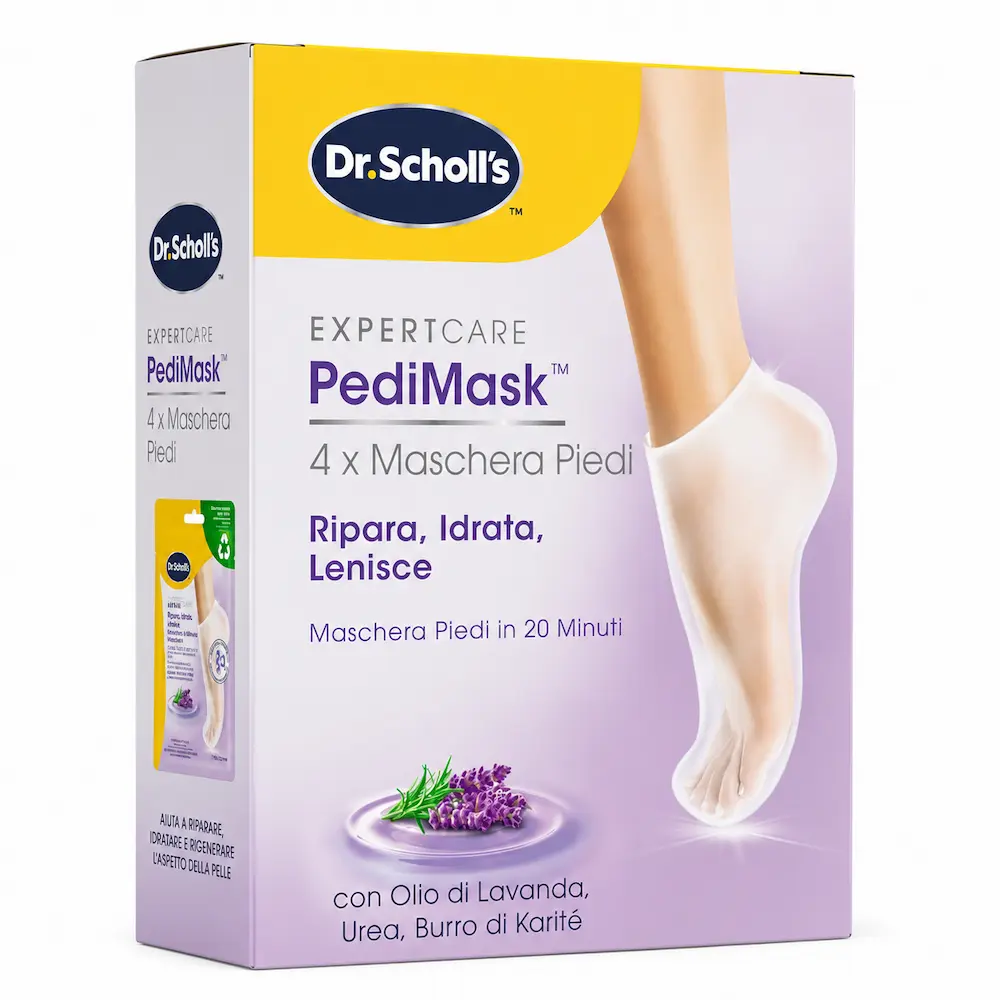 Dr. Scholl’s ExpertCare PediMask maschera piedi nutriente