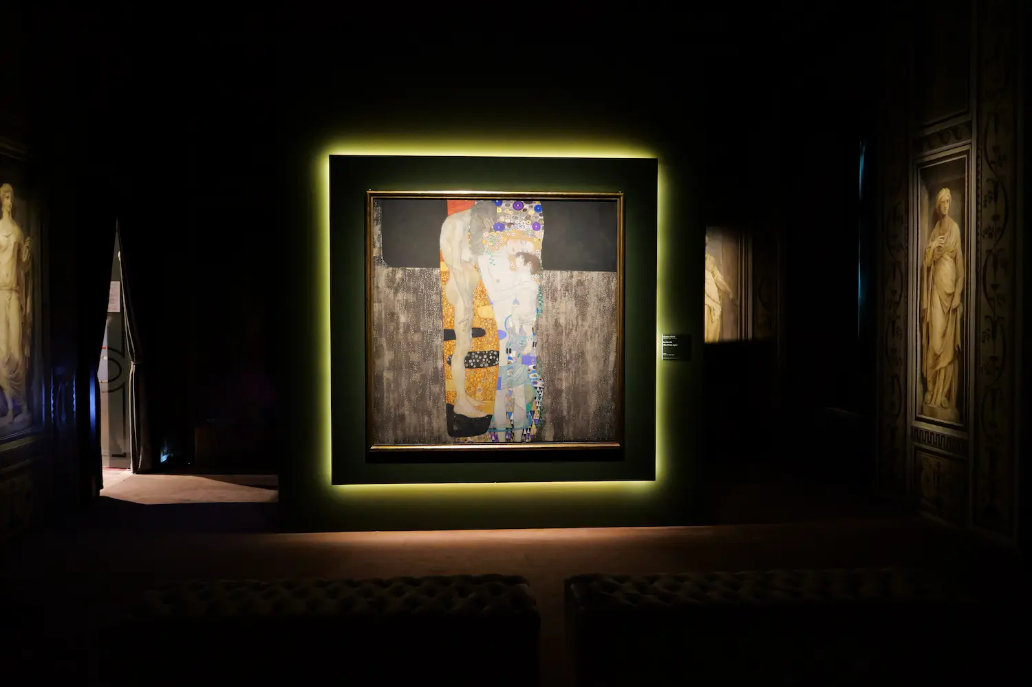 Le tre età di Gustav Klimt nell’allestimento di Palazzo Bonaparte a Roma