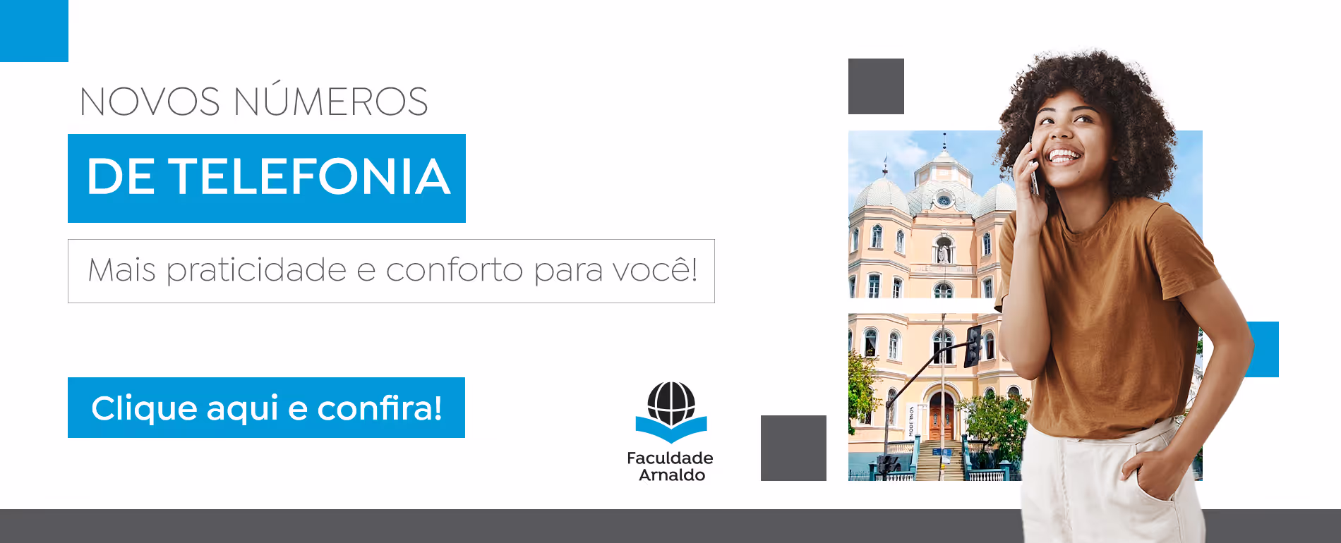 Novos números de telefonia