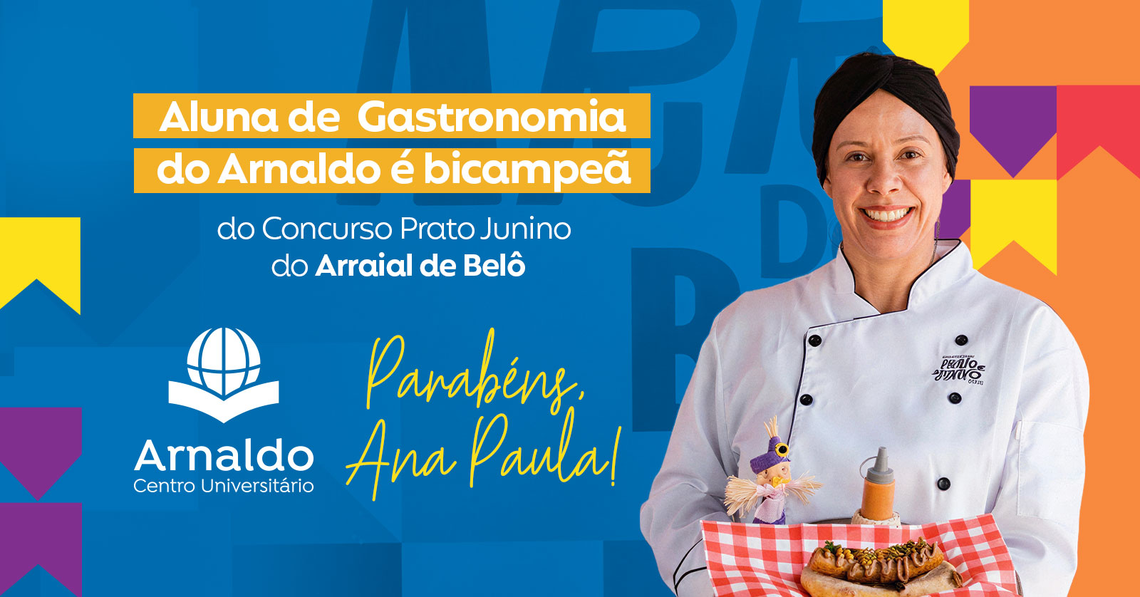 Com o Pizza Dog, Ana Paula Cunha venceu novamente a competição que integra a programação gastronômica do tradicional evento de Belo Horizonte