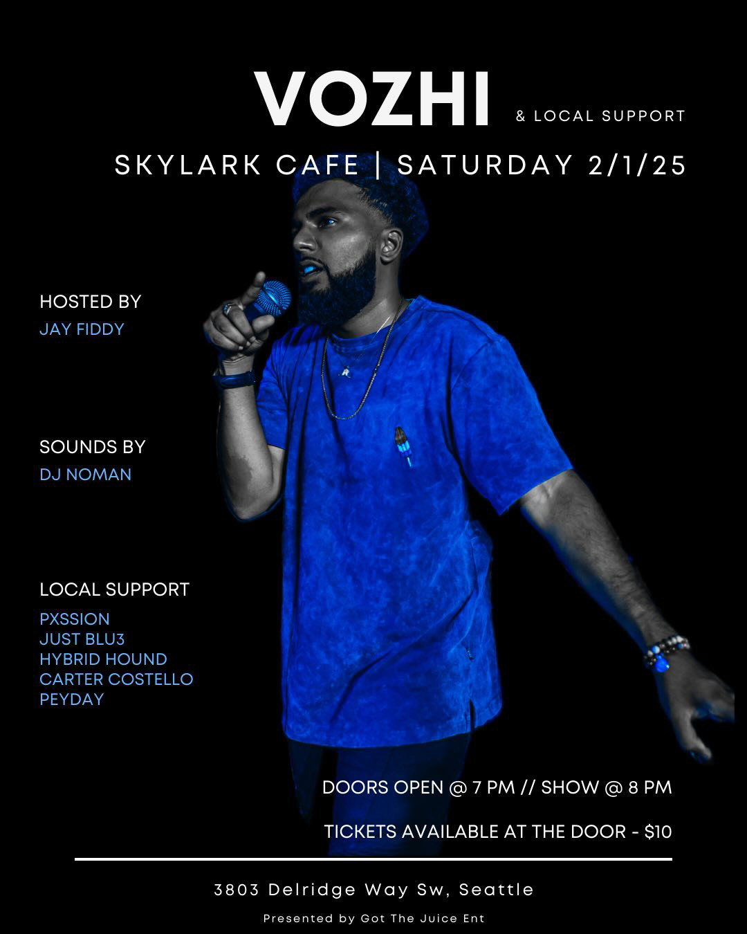 Come out for a stacked lineup of PNW Hip Hop!