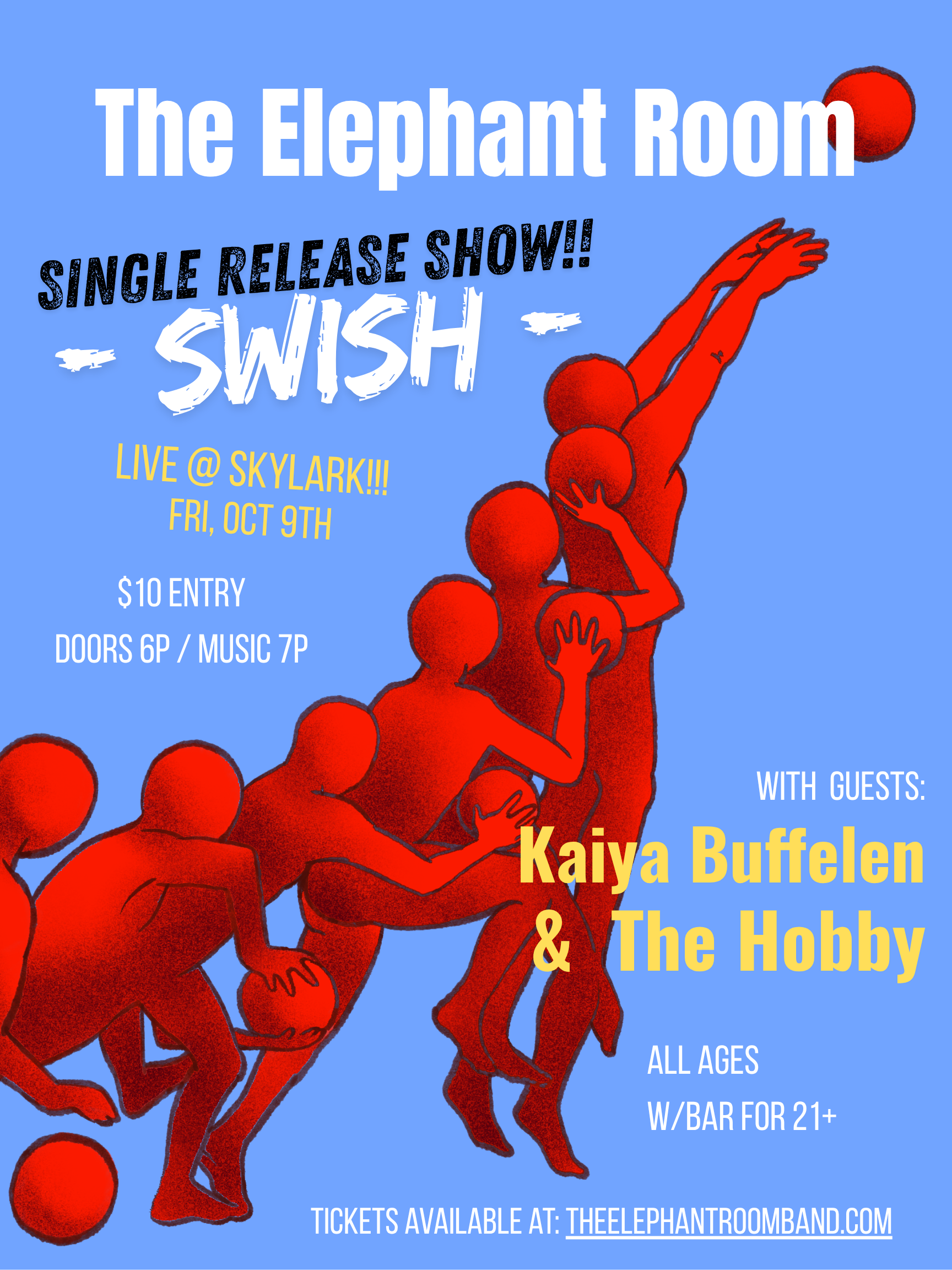 The Elephant Room, Kaiya Buffelen, The Hobby at Skylark Cafe & Club