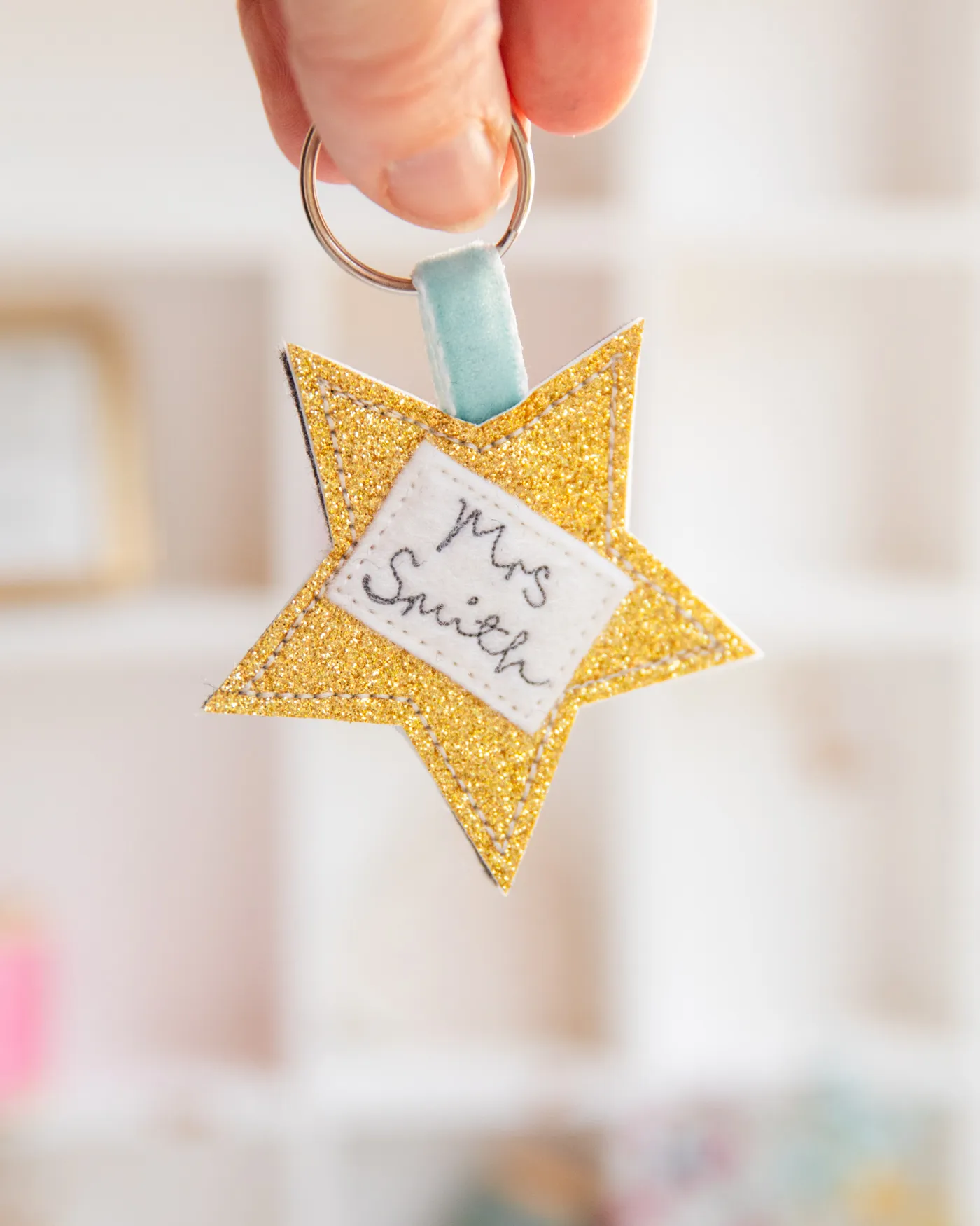 Sparkly key rings