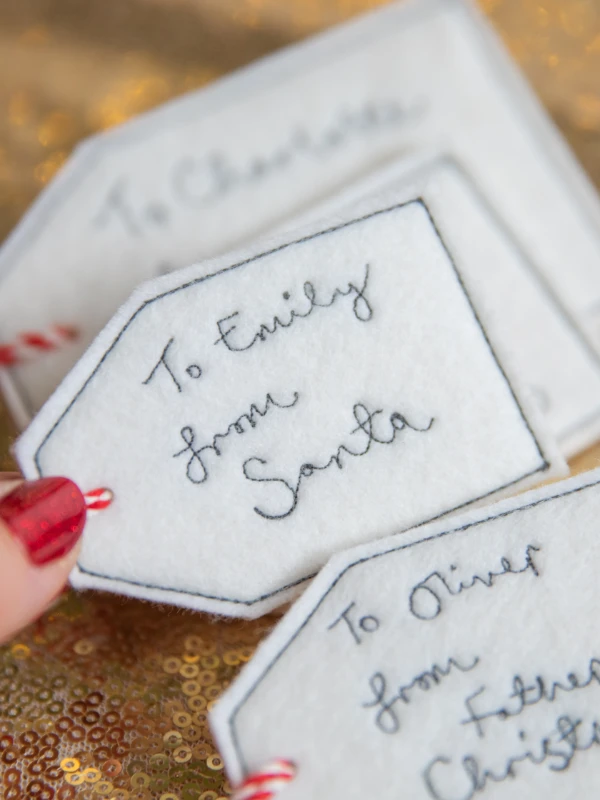Father Christmas Tags