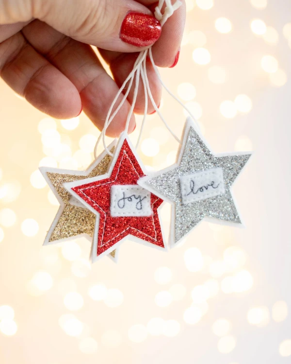 tiny sparkly stars 