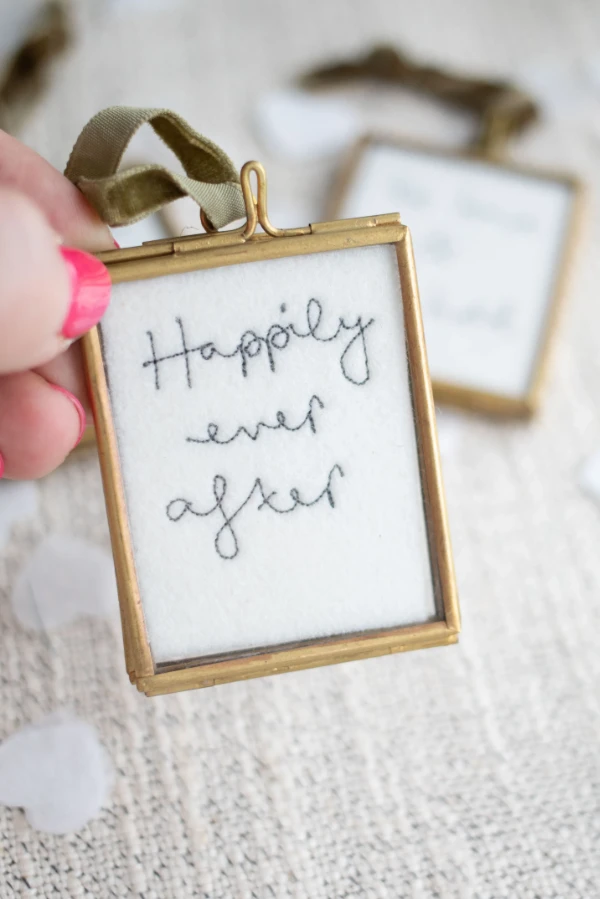 Tiny Wedding frames 