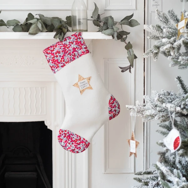 Personalised Christmas Stockings 3 colours available 
