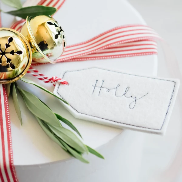 Customised Christmas Name Gift Tags