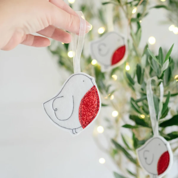 Christmas Robin Decorations 