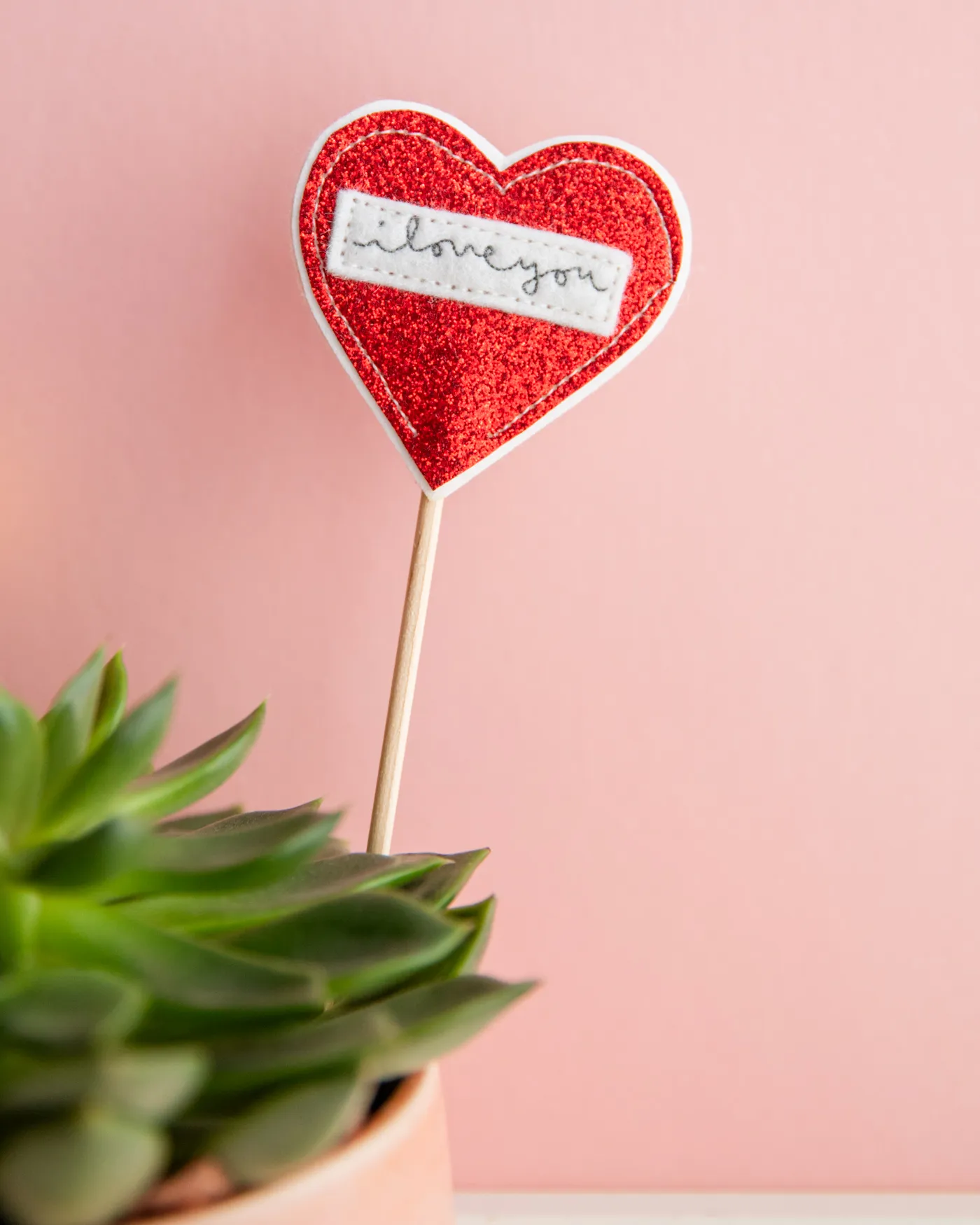 Valentine Hearts on sticks 