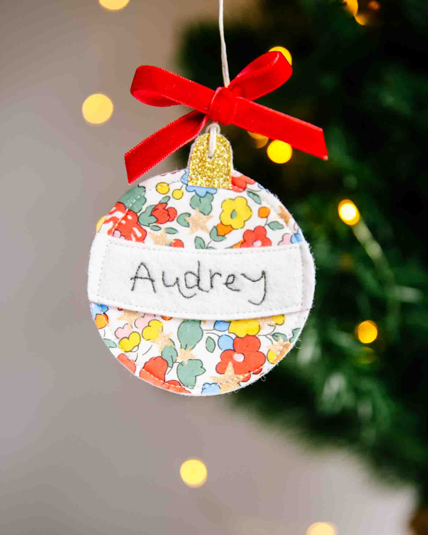 Handwriting Christmas Baubles
