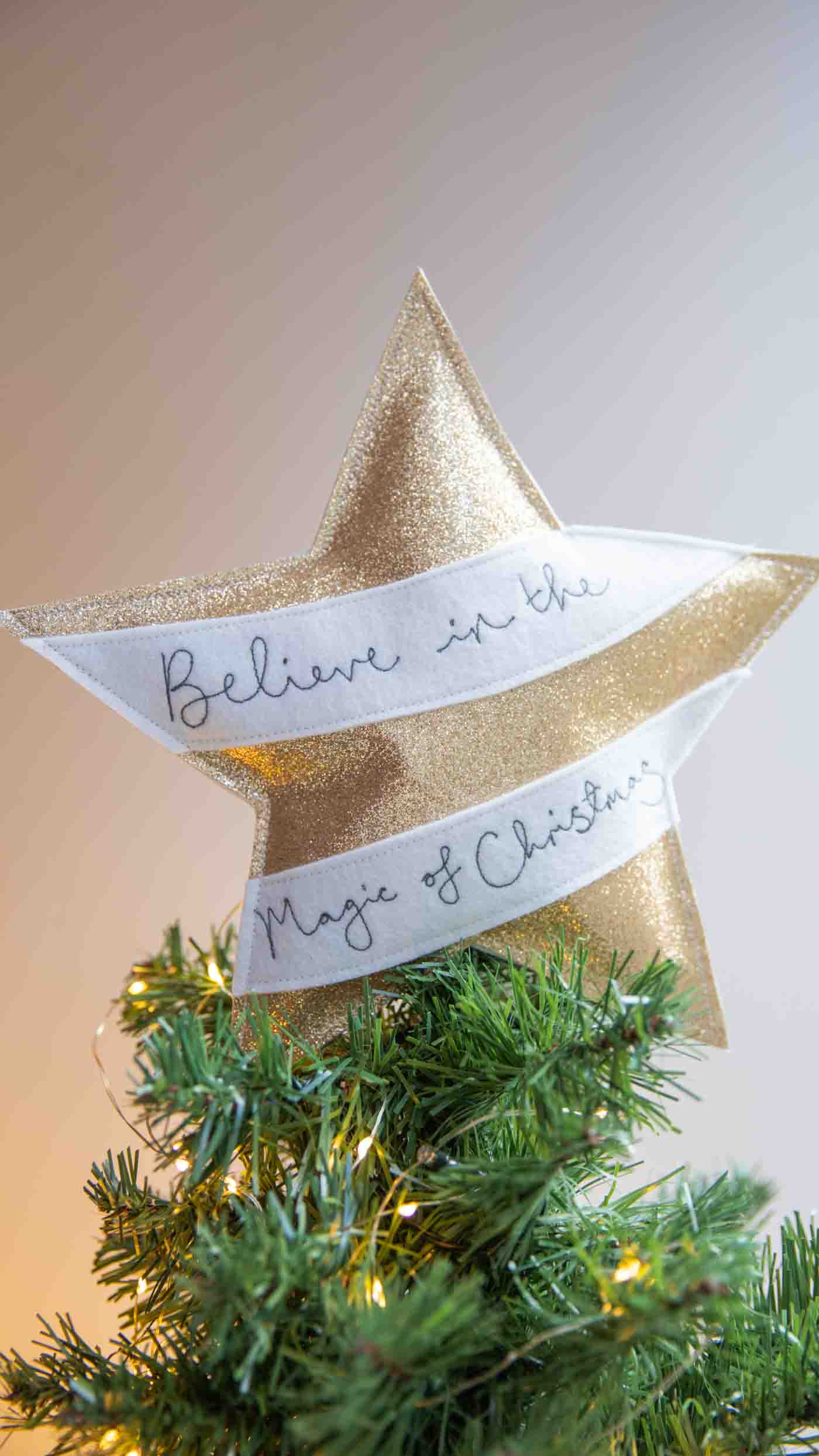 New Sparkly Tree Topper 
