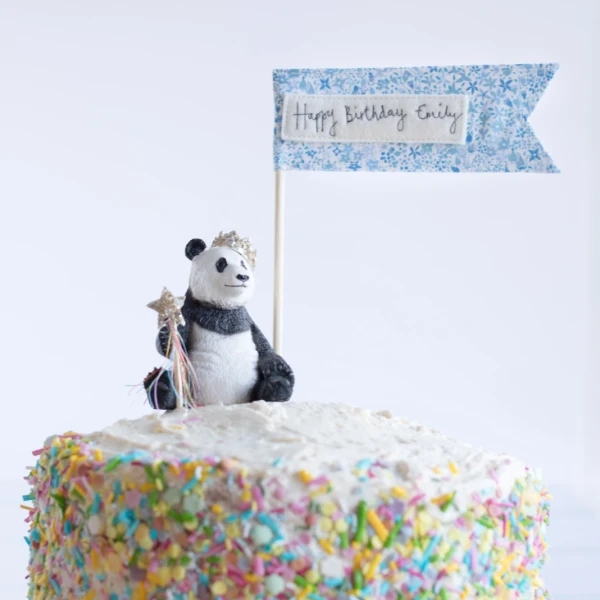 Personalised Birthday Cake Flags
