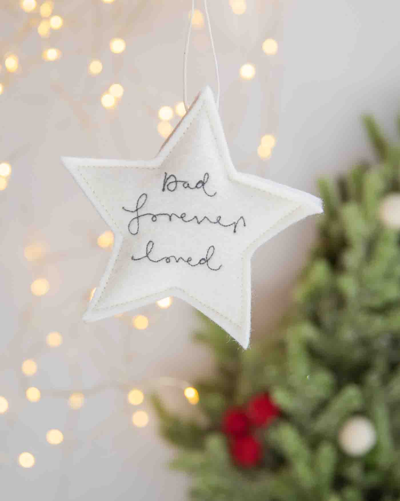 Forever Loved Star Decoration
