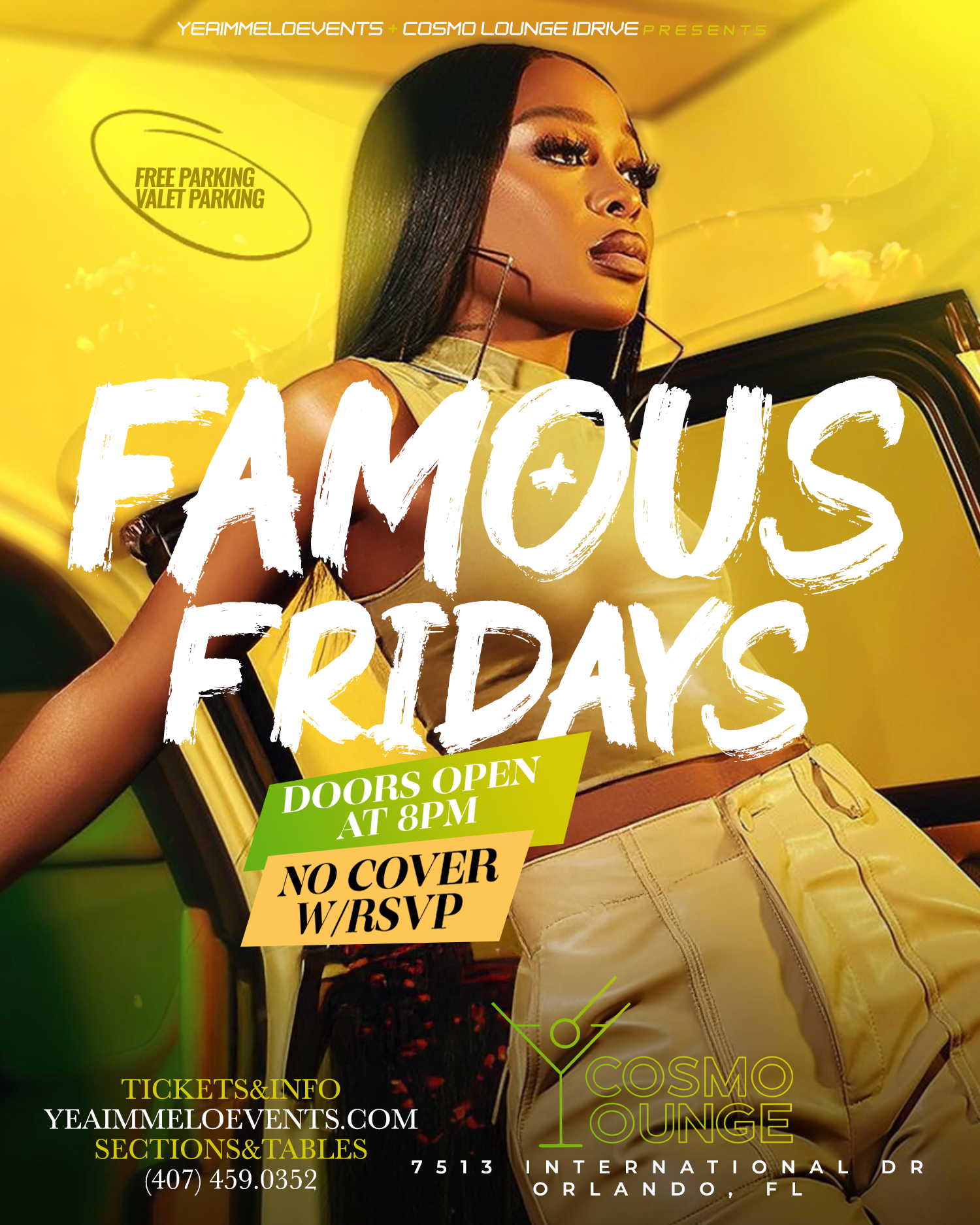 Famous Fridays - Cosmo Lounge iDrive -oct17
