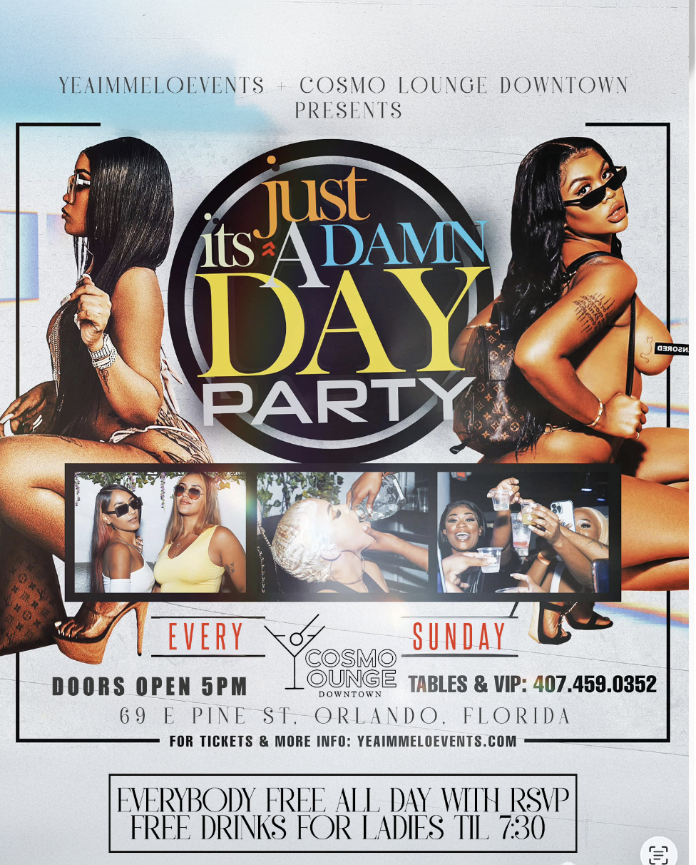 Its Just A Damn Day Party - Cosmo Downtown - nov2