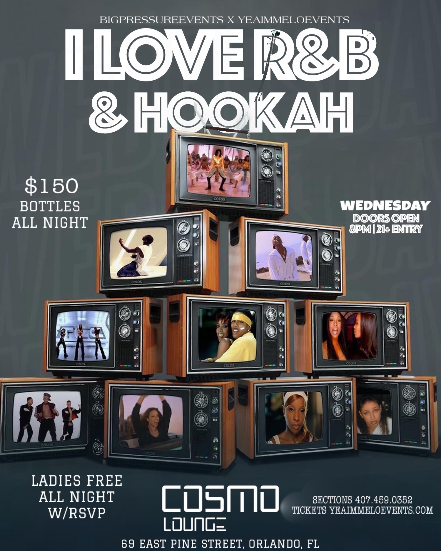 I Love R&B And Hookah Wednesdays! - Cosmo Lounge feb4
