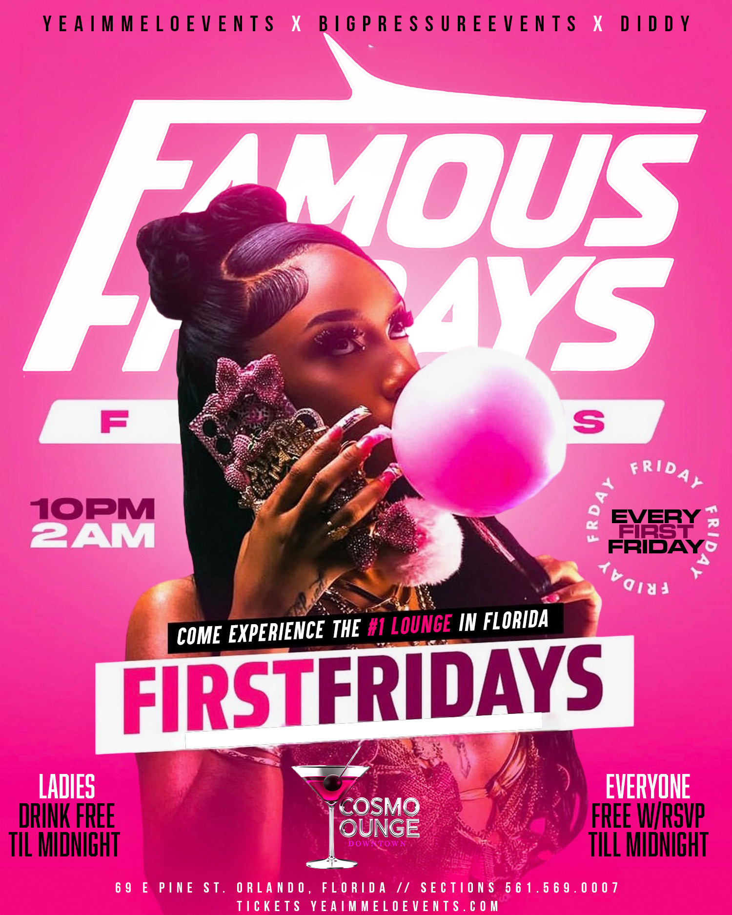 FAMOUS FRIDAYS – FIRST FRIDAYS EDITION feb6